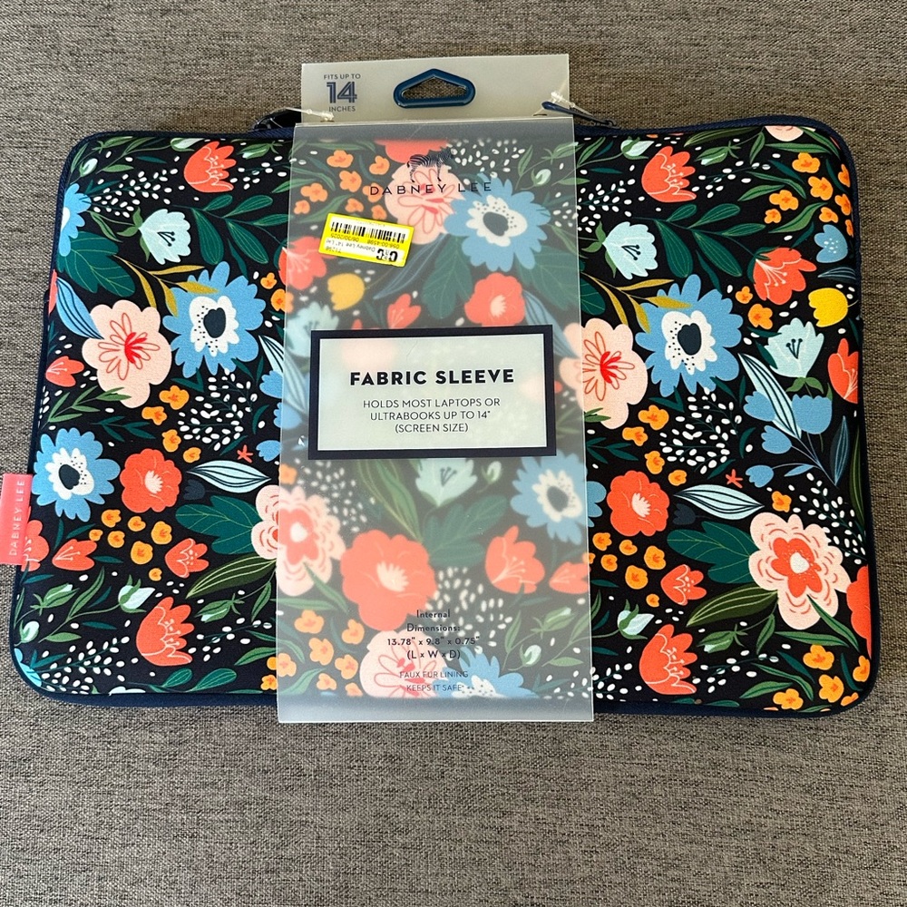 Dabney Lee Floral Laptop Sleeve - Multicolor